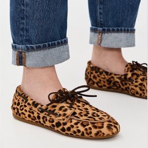Sperry Leopard Slim Boat Shoes